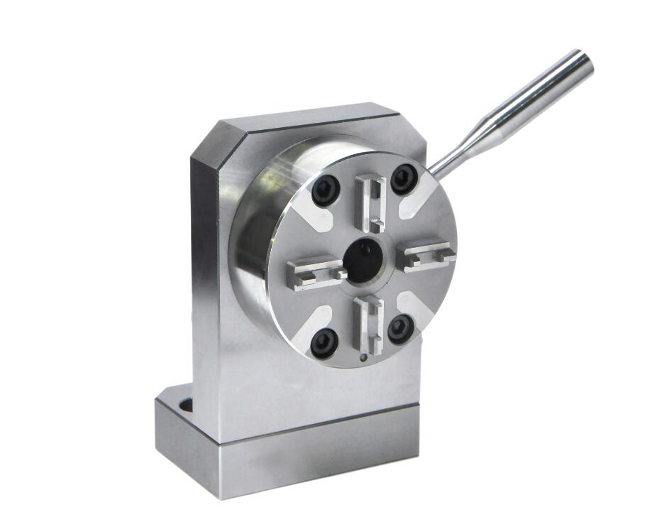 JS-3002-A90 曲头手动基准夹头