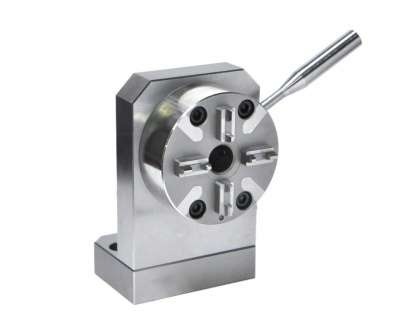 JS-3002-A90 曲头手动基准夹头