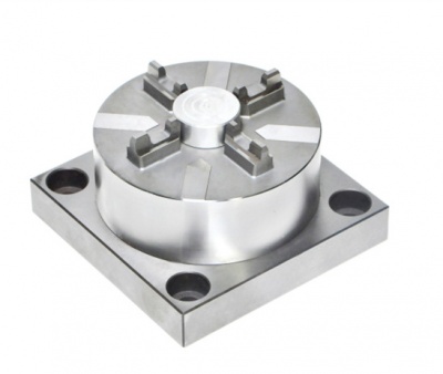 JS-2001-CNC 气动快速基准夹头（带连接底板）