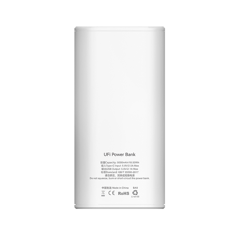 Multi-function power bank 5000mAh, compact and portable, power UFI