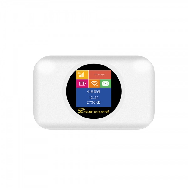 G63-LCD Portable 4G WiFi6 Hotspot