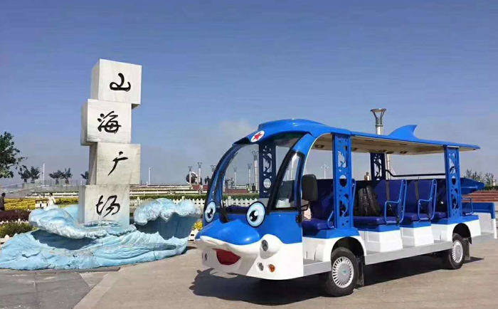 益高电动观光车成为衡阳市景区宣传大使