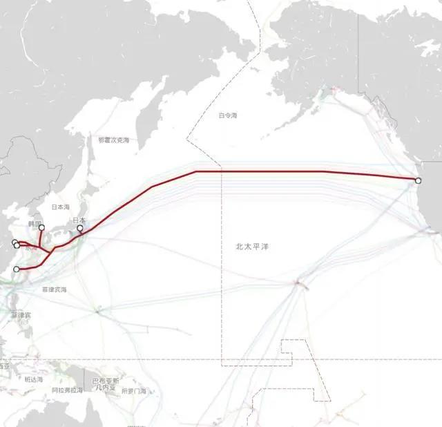 海底光缆地图