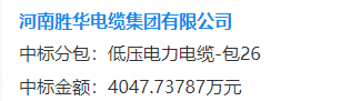 中标喜讯丨河南沐鸣娱乐中标4047万国家电网项目
