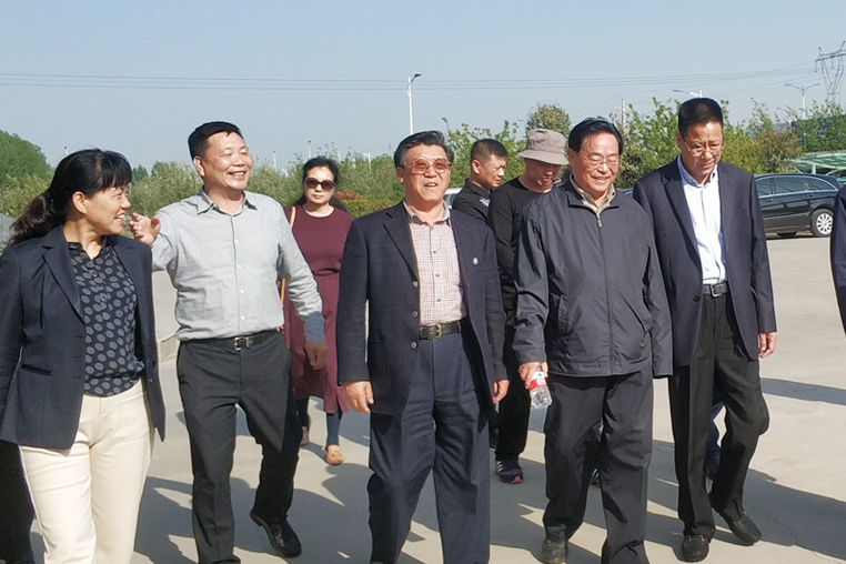 中铁总裁赵广发率工作组莅临河南胜华调研指导