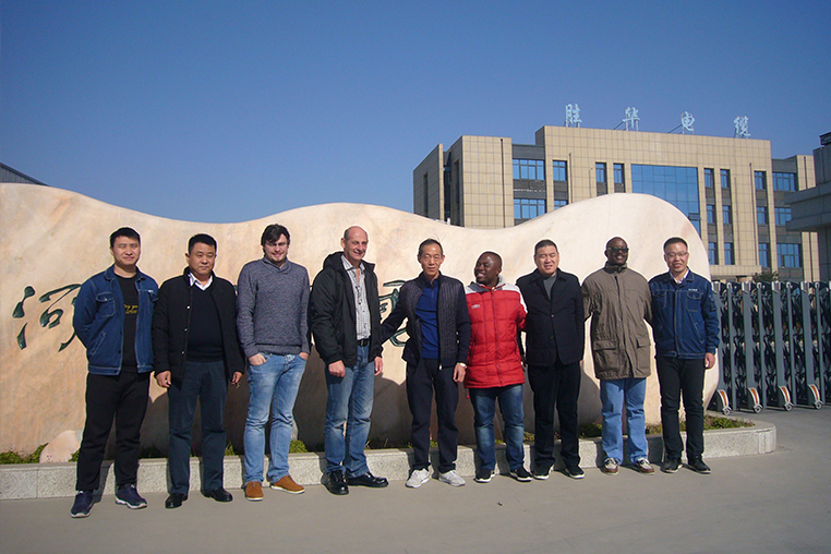 热烈欢迎胜华国际合作伙伴卢旺达代表来胜华参观