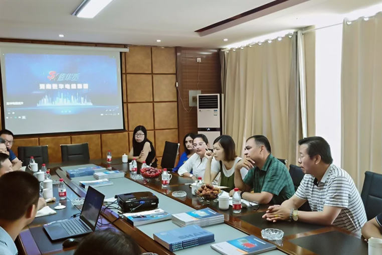 热烈欢迎尼泊尔国家电力VIJAY KUMAR MARASINI先生一行来胜华考察调研