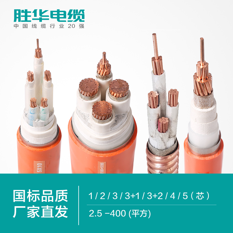 胜华电缆BTTZ/BZRZ/NG-A（BTGGY/BTLY）阻燃矿物绝缘铜芯电缆