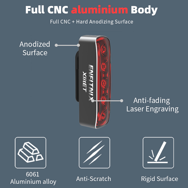 XlitET  Smart Bicycle Tail  Light