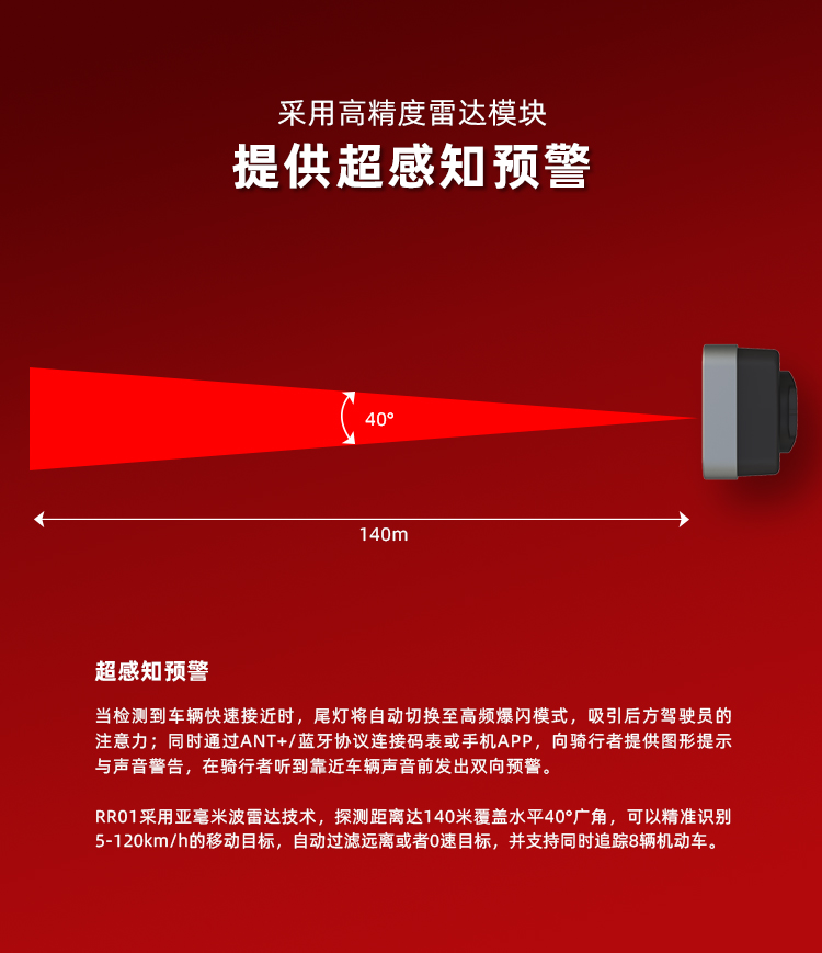 RR01智能雷达尾灯