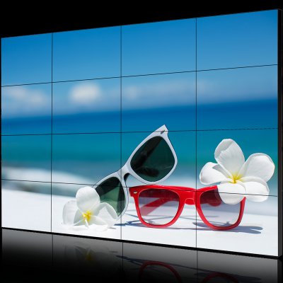 高清超窄边液晶拼接幕墙