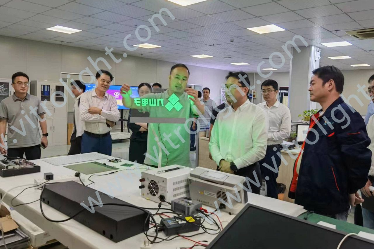 浙江省奉化区领导到上海九山电子科技有限公司走访调研