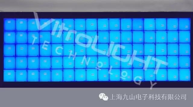 方形拼接墙--长沙某展馆16*5拼接案例