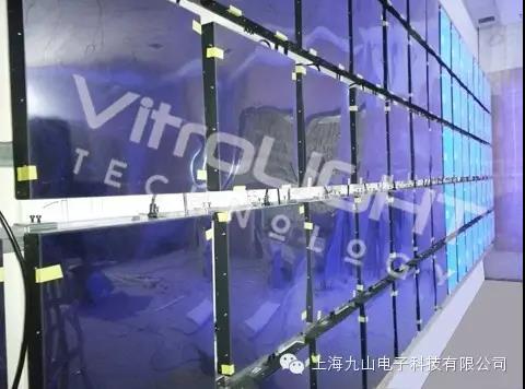 方形拼接墙--长沙某展馆16*5拼接案例