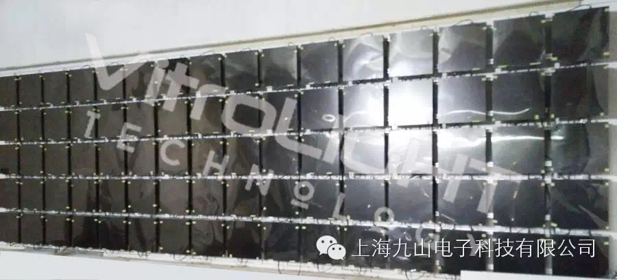 方形拼接墙--长沙某展馆16*5拼接案例