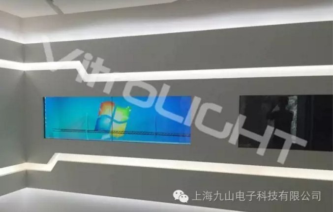 46寸1*2透明液晶拼接