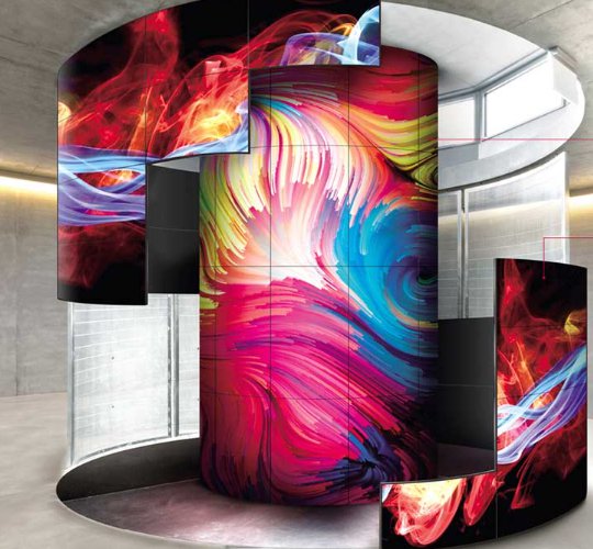 55寸超薄曲面OLED      VLT550-OLED-CUV