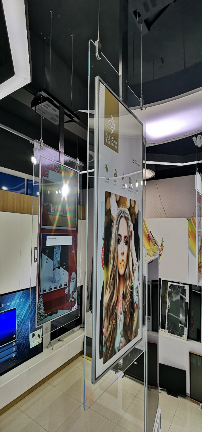 65寸超薄双面OLED广告机  VLT650OLED-DUAL