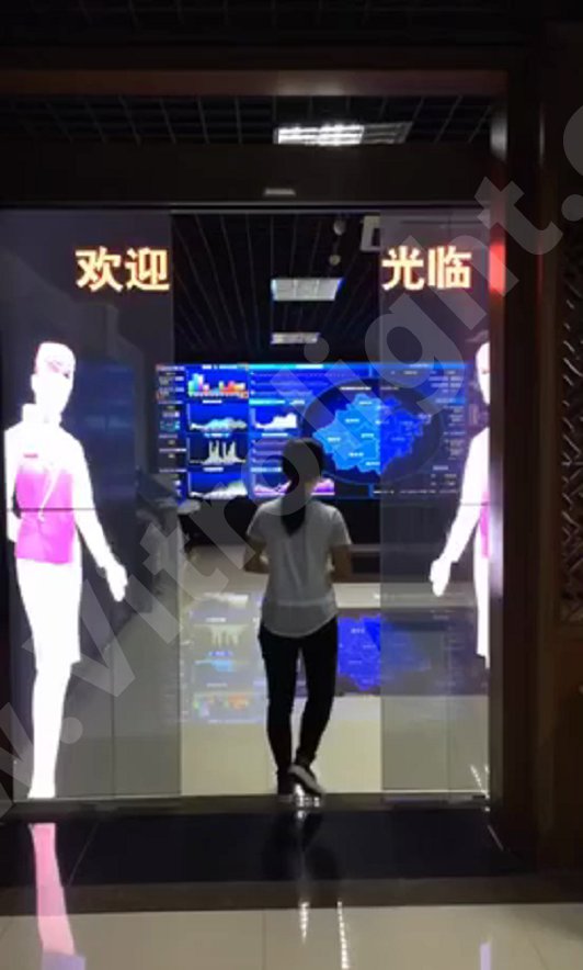 感应移动门