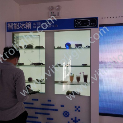 透明屏-河南郑州49寸透明屏项目