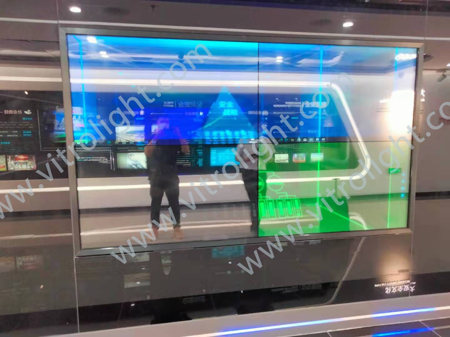湖南省株洲市2✘2拼接屏