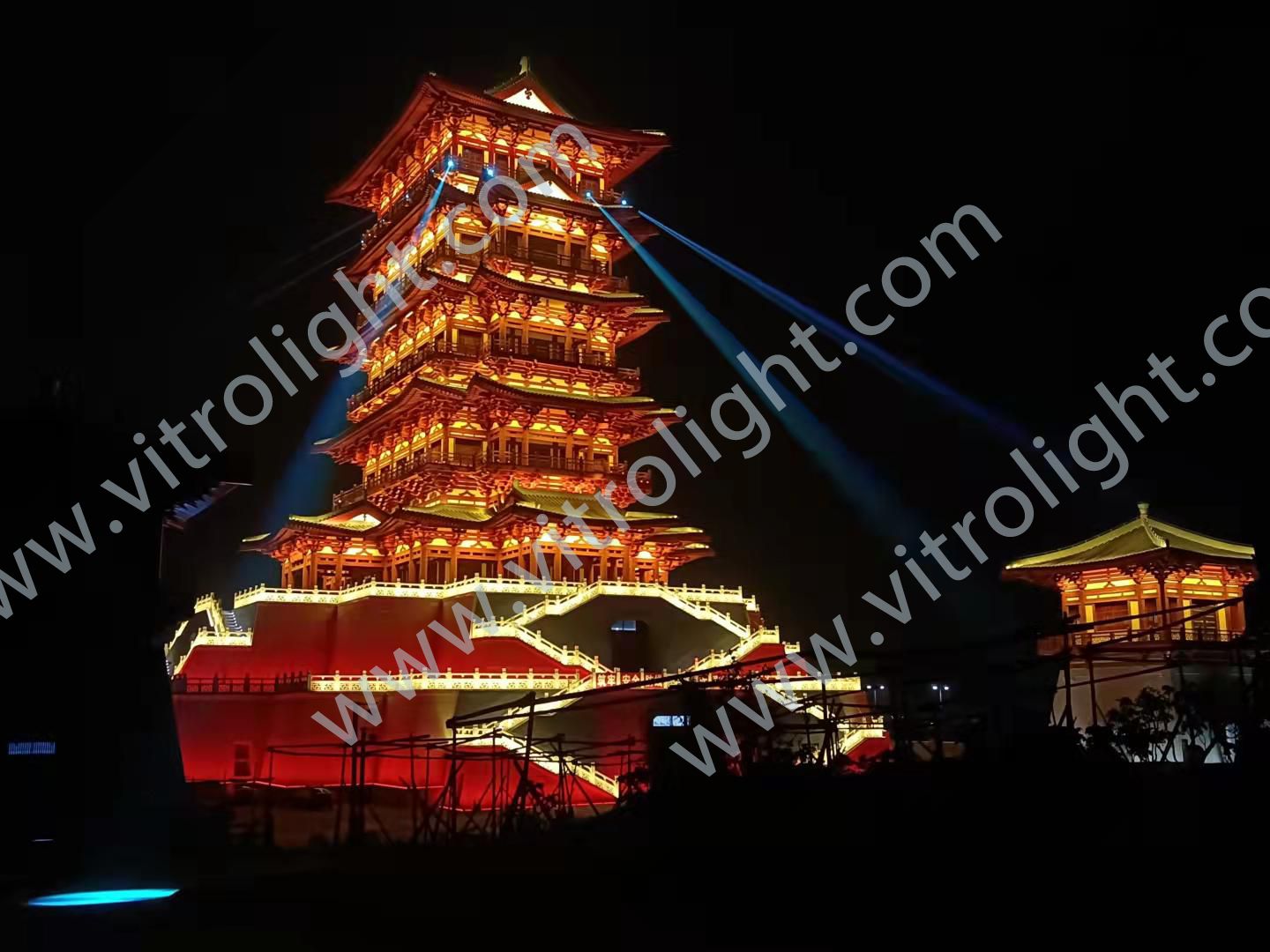 河南洛阳牡丹博物馆1x2拼接OLED