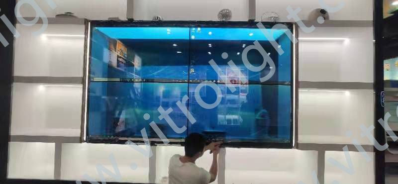 佛山版权中心2X2拼接屏