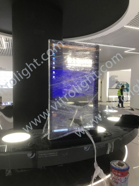 长沙市高新区管委会展馆55透明OLED