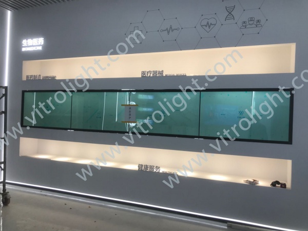 长沙市高新区管委会展馆1X4拼接屏