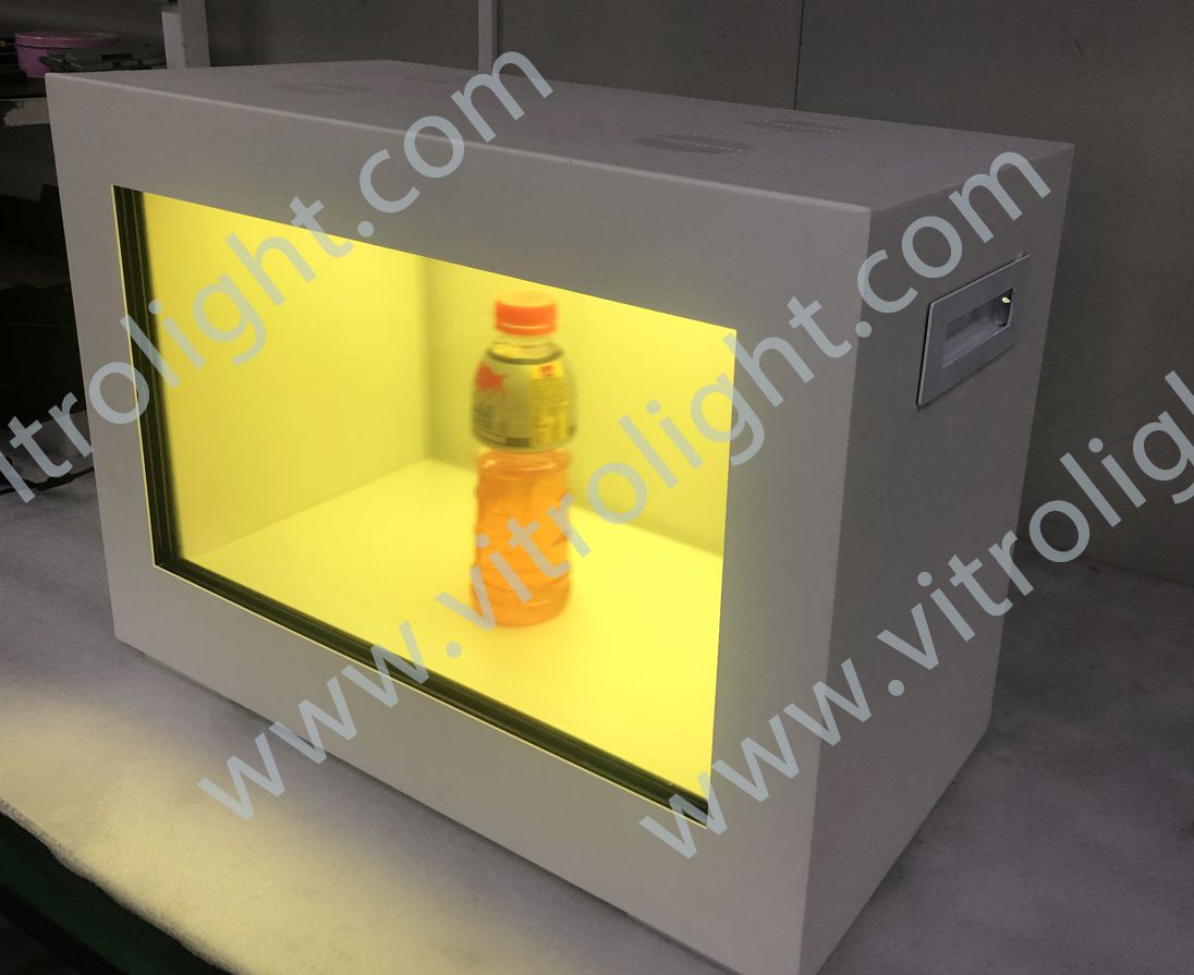 21.5寸透明液晶展示柜