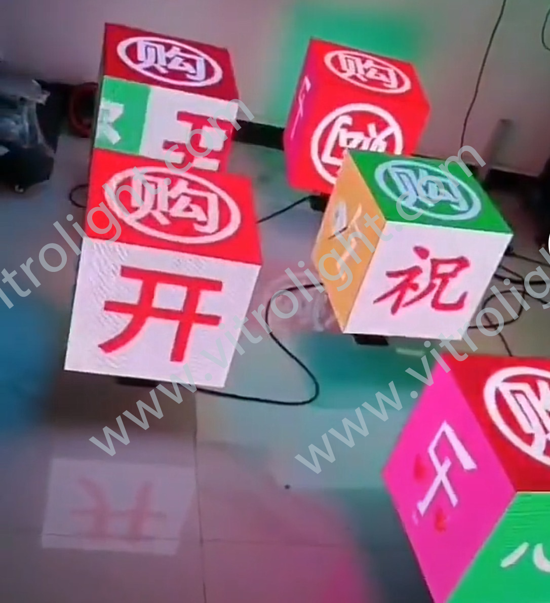 LED立体魔方屏