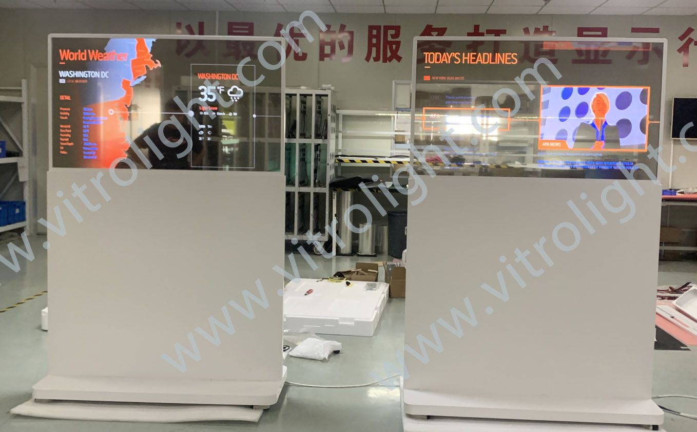 55寸透明OLED