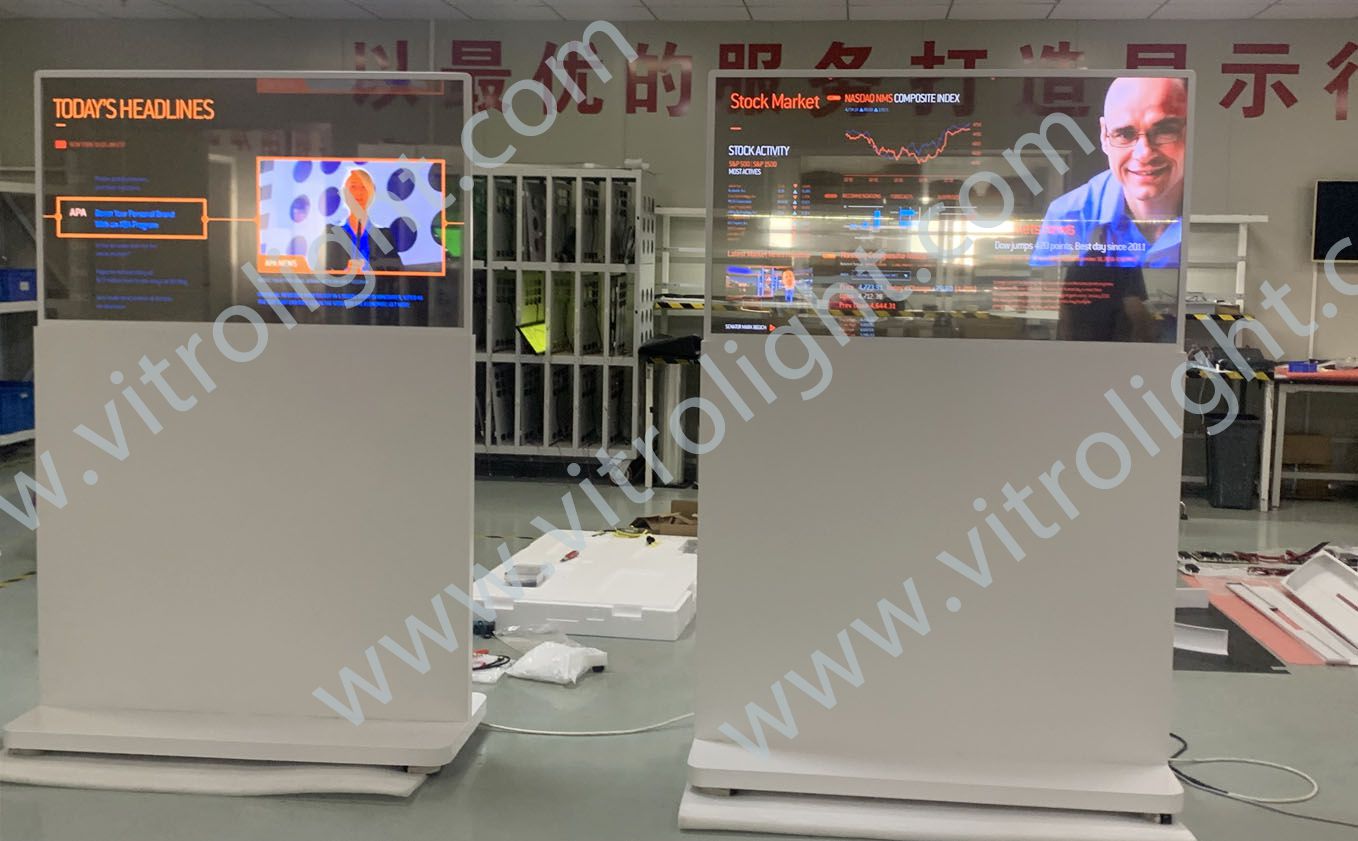 55寸透明OLED