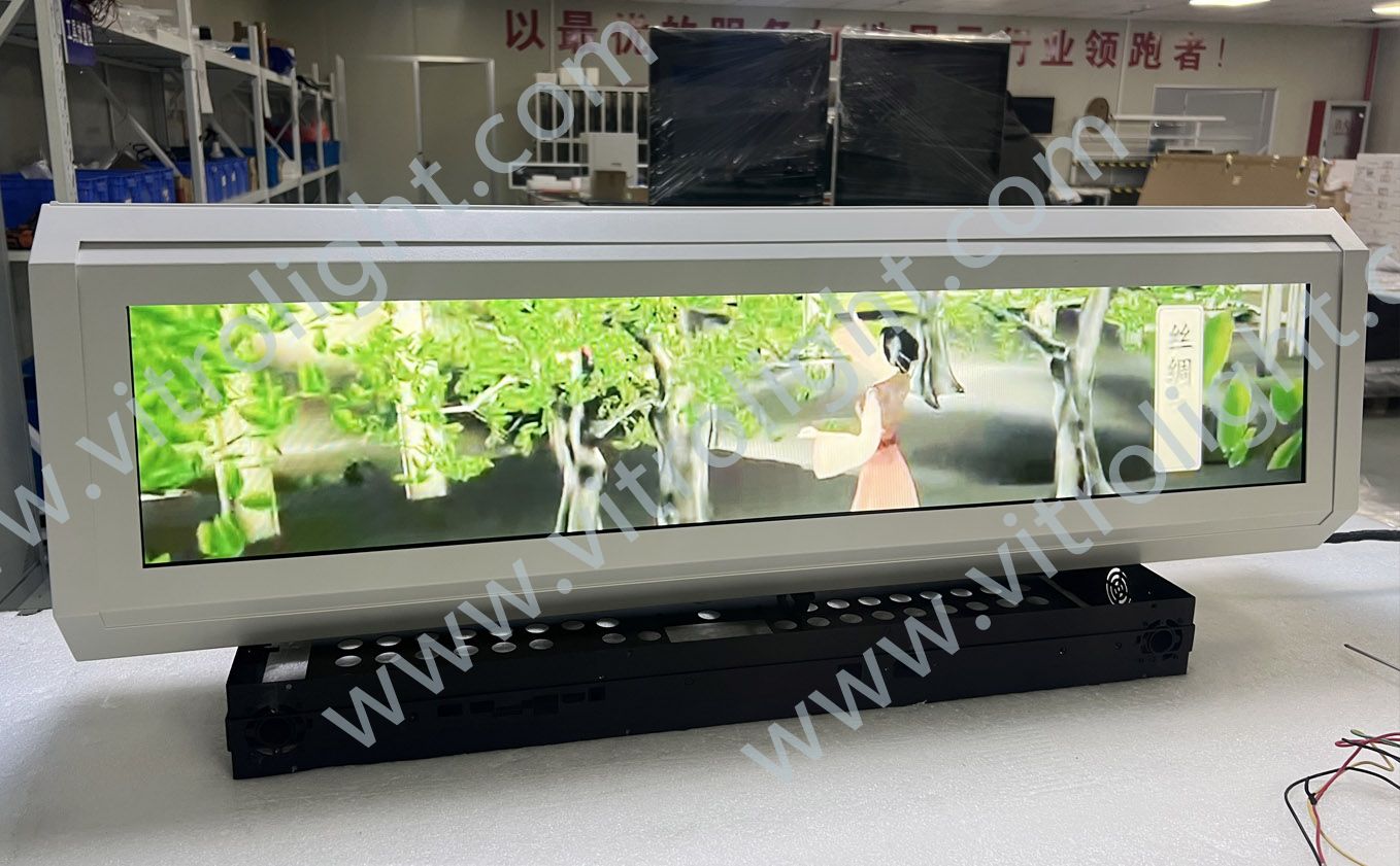37寸吊装双面屏整机