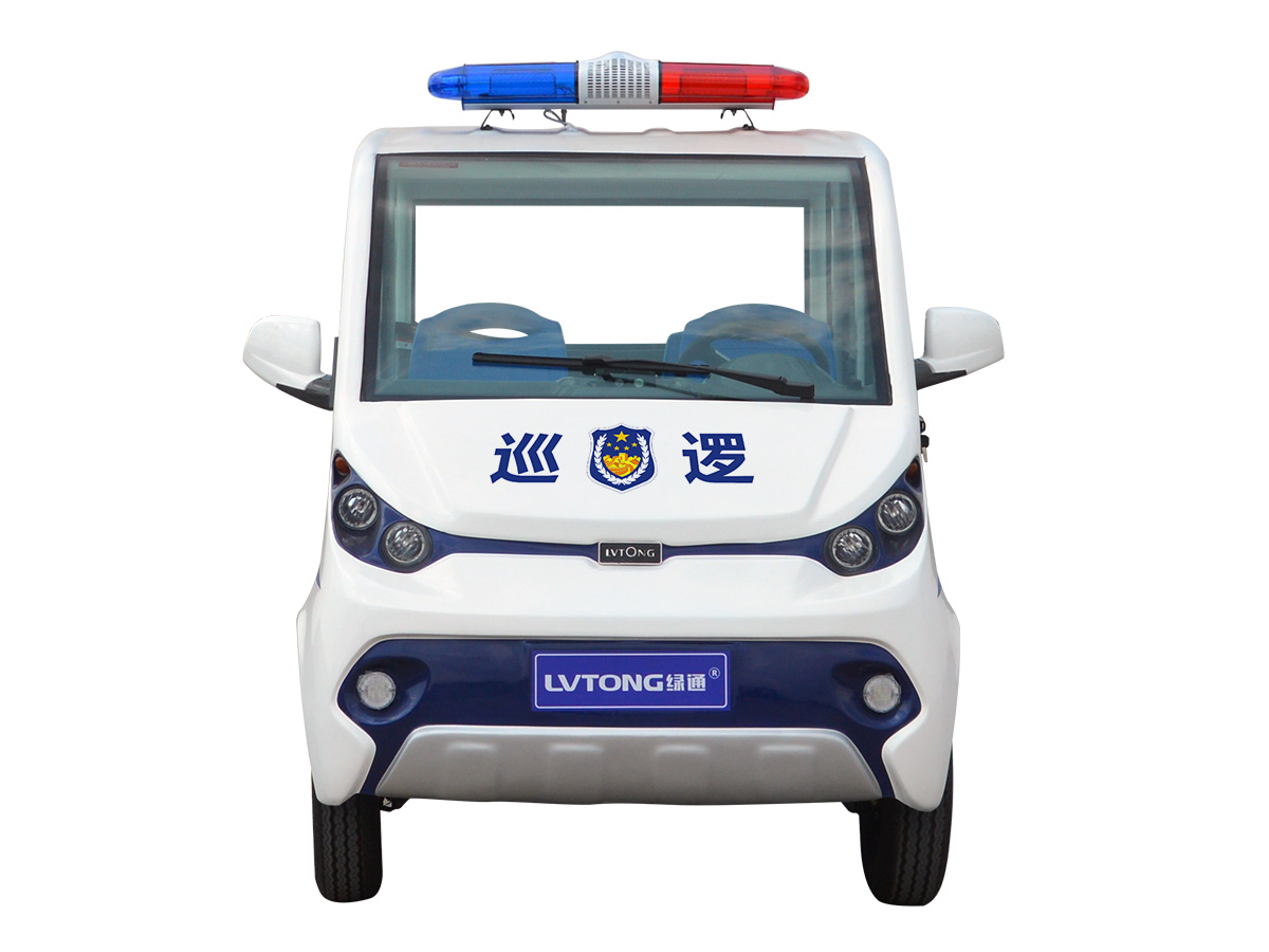 四人座封闭式电动巡逻车