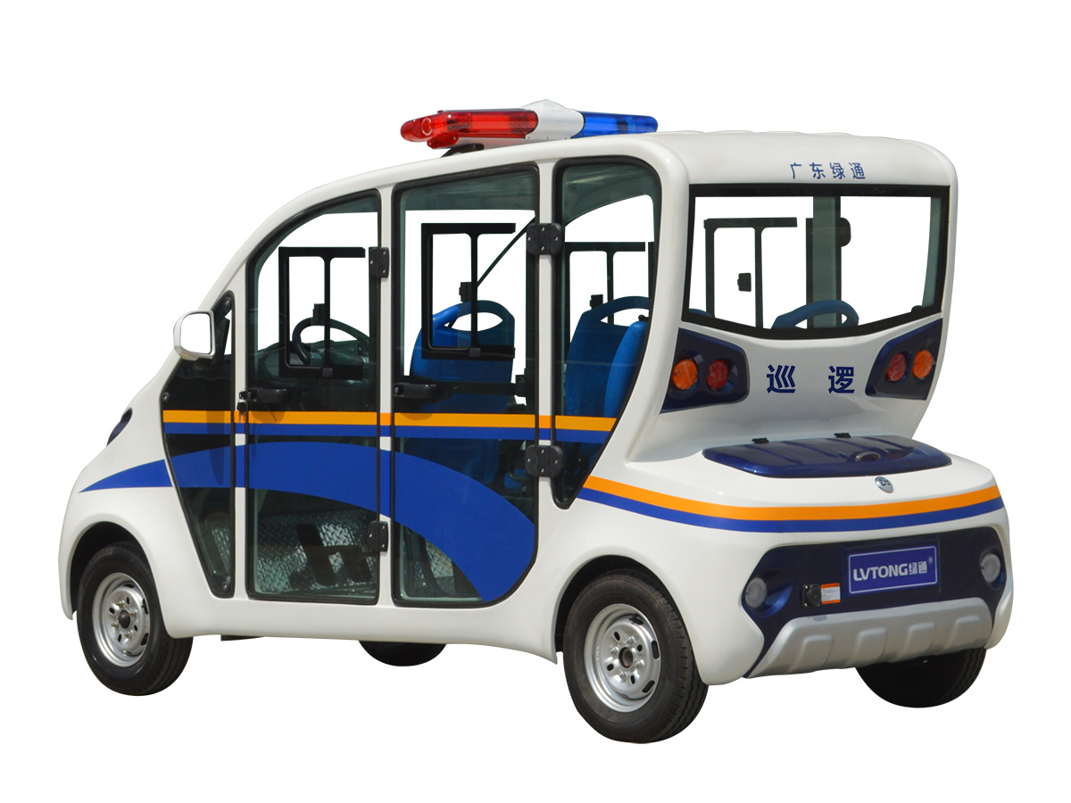 四人座封闭式电动巡逻车