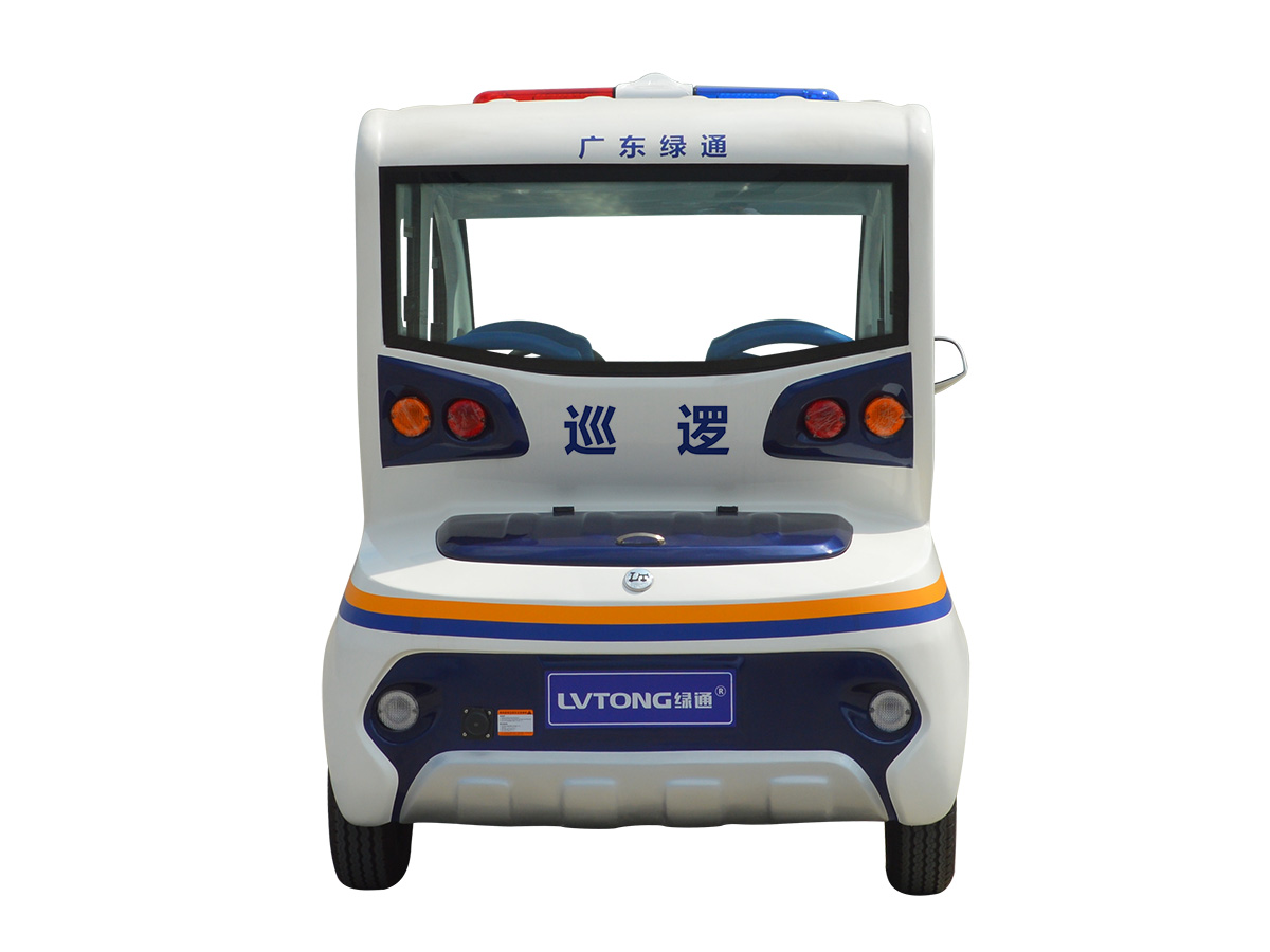 四人座封闭式电动巡逻车