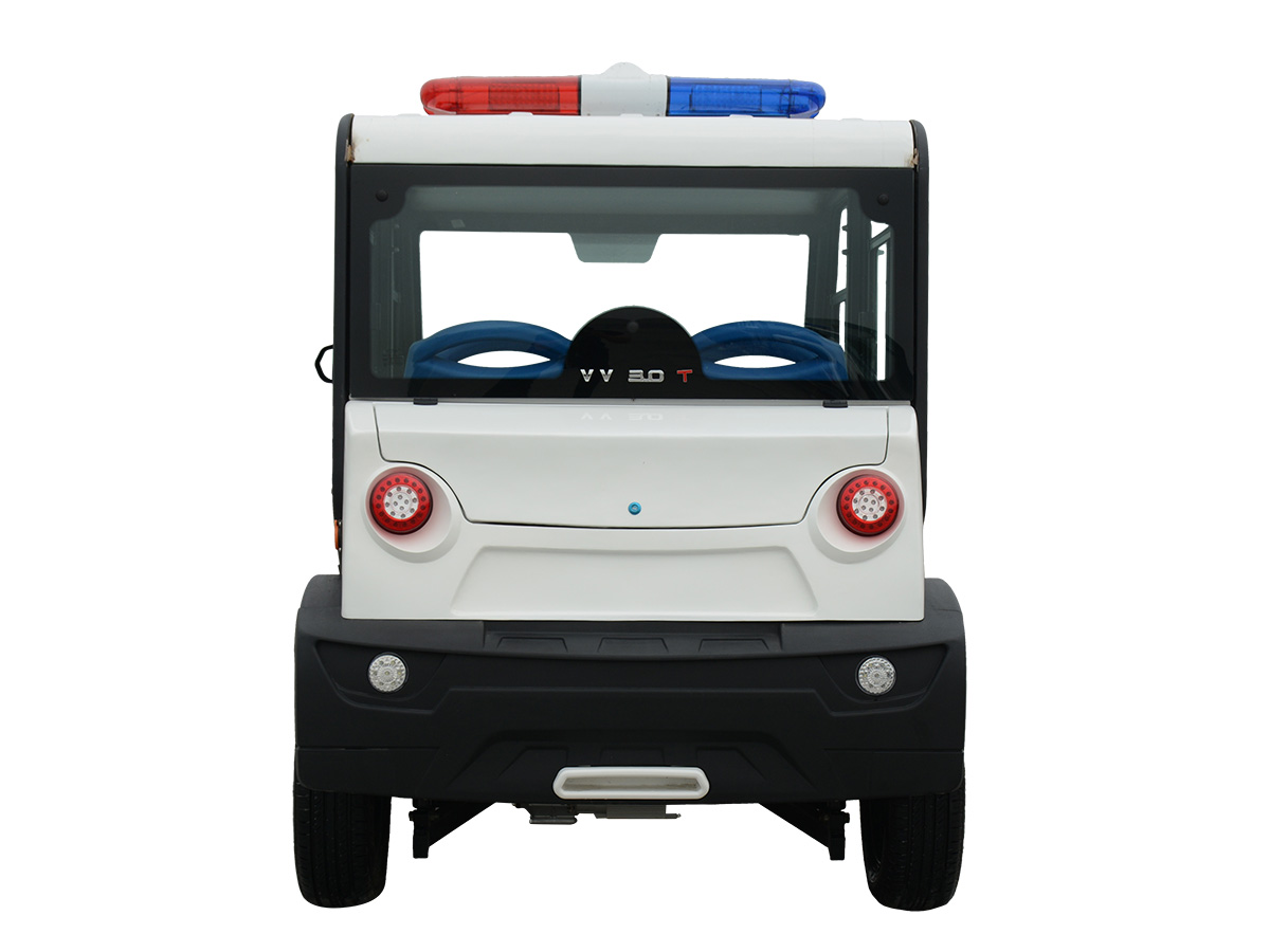 四人座封闭式电动巡逻车