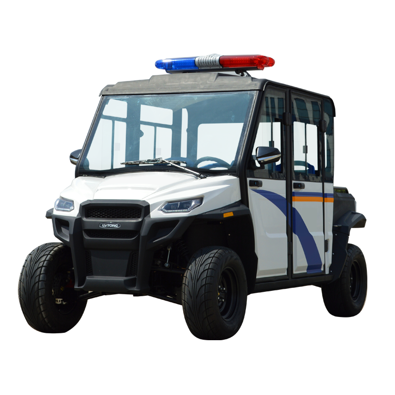 四人座封闭式电动巡逻车
