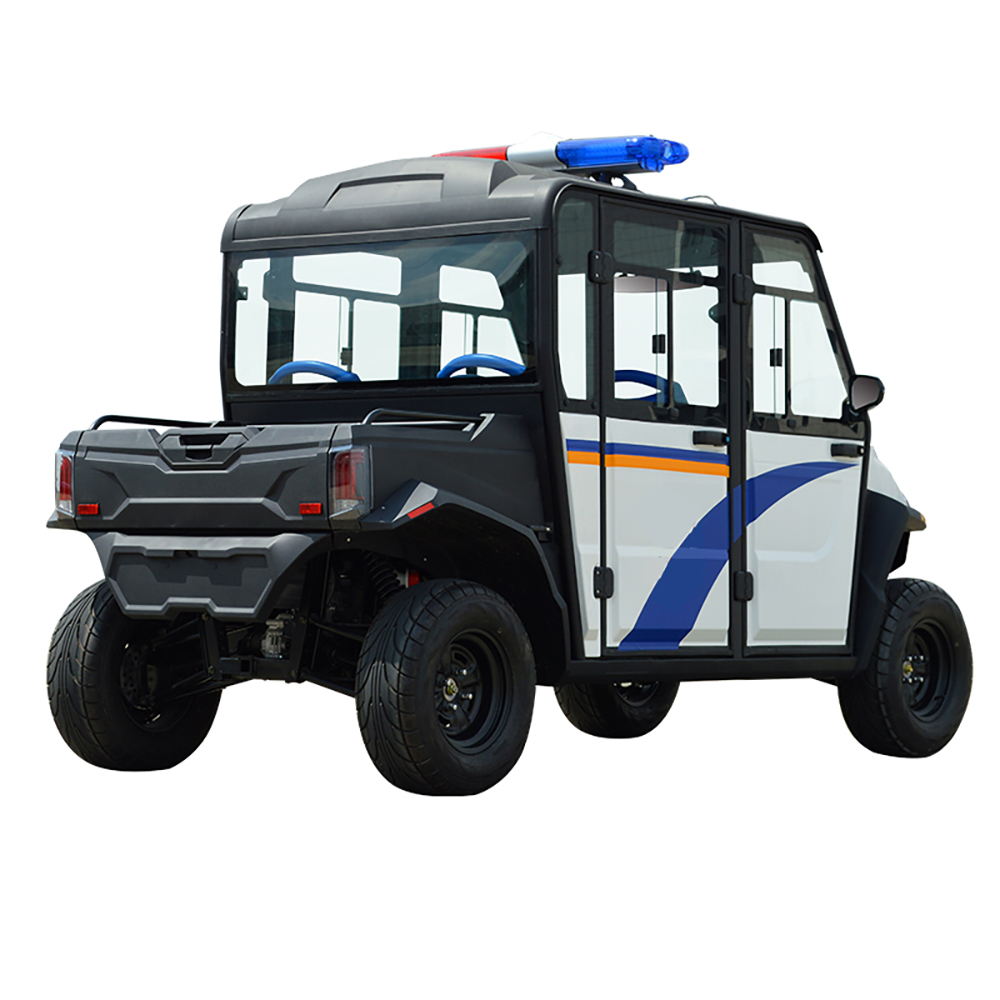 四人座封闭式电动巡逻车