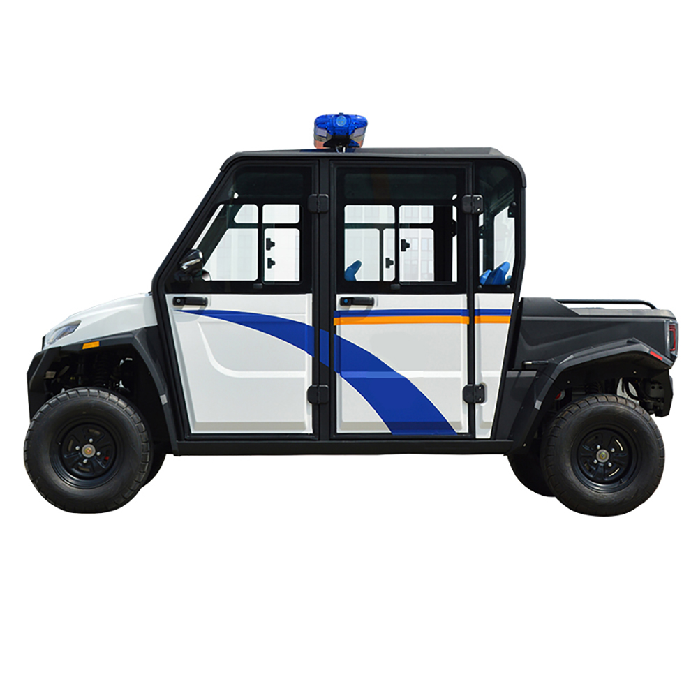 四人座封闭式电动巡逻车