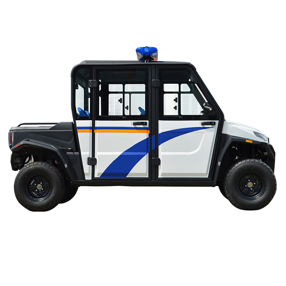 四人座封闭式电动巡逻车