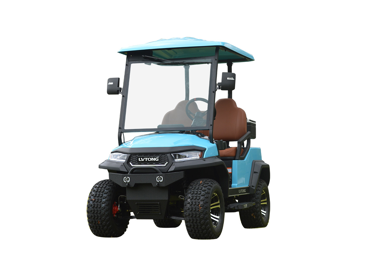 两人座高尔夫观光车