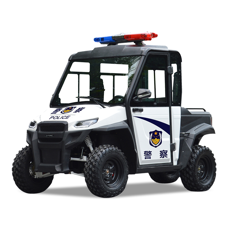 两人座封闭式电动巡逻车