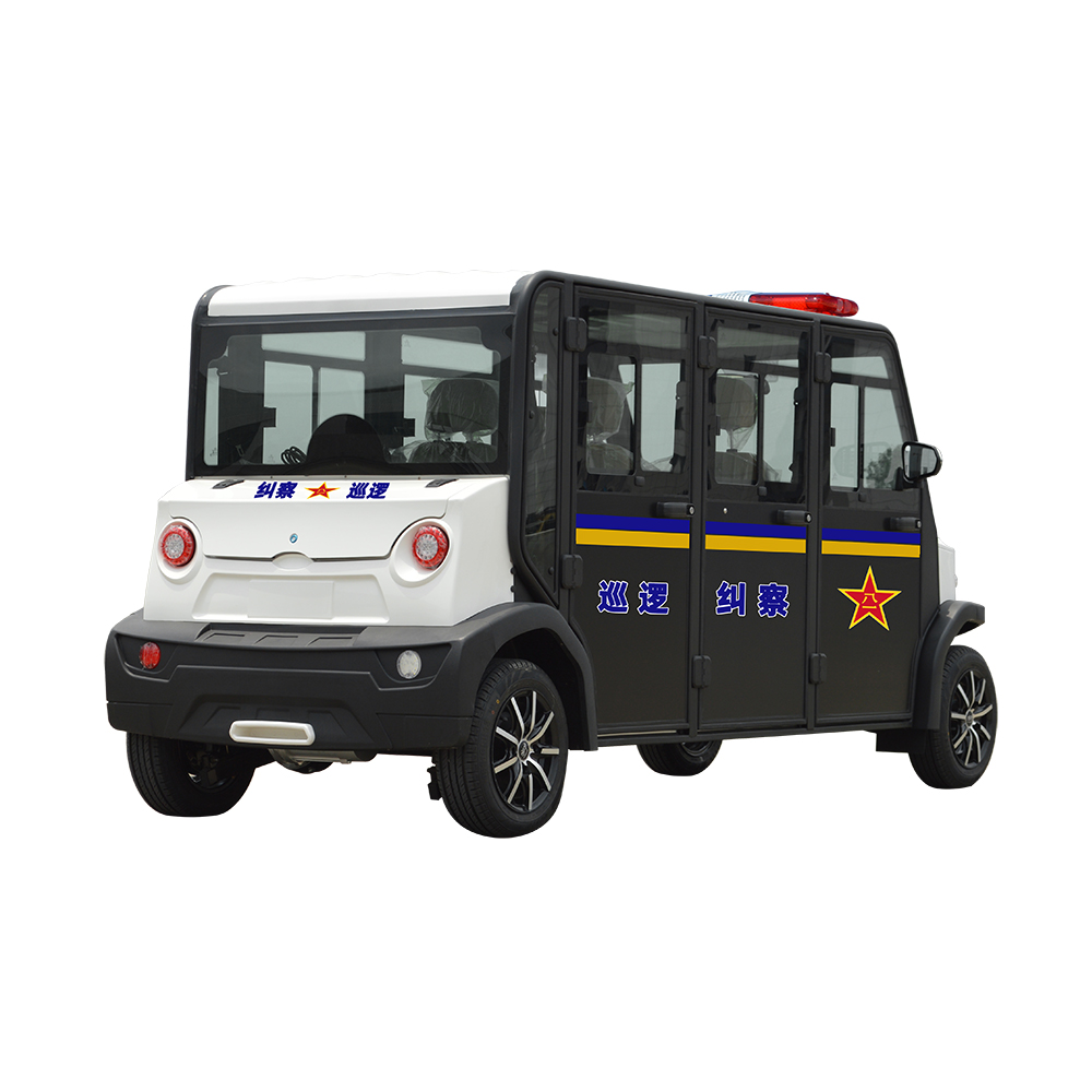 六人座封闭式电动巡逻车