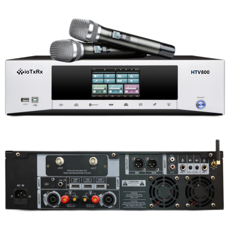 HTV300 K歌功放套装 2×300w