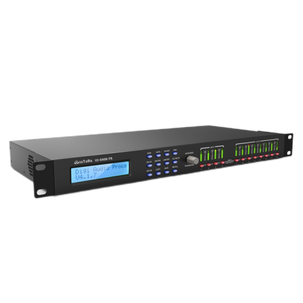 IO-0408-TR 矩阵式数字音频处理器（4进8出）