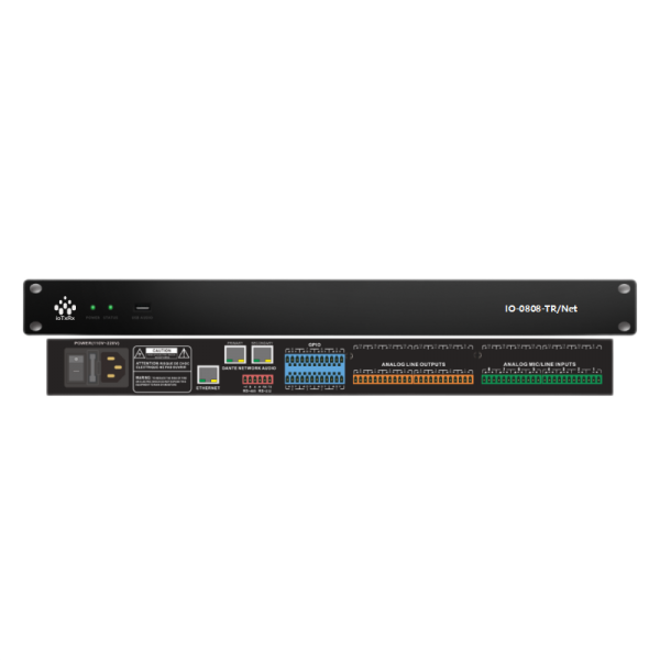 IO-0808-TR/Net 分布式网络音频处理器