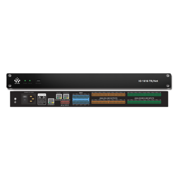 IO-1616-TR/Net 分布式网络音频处理器