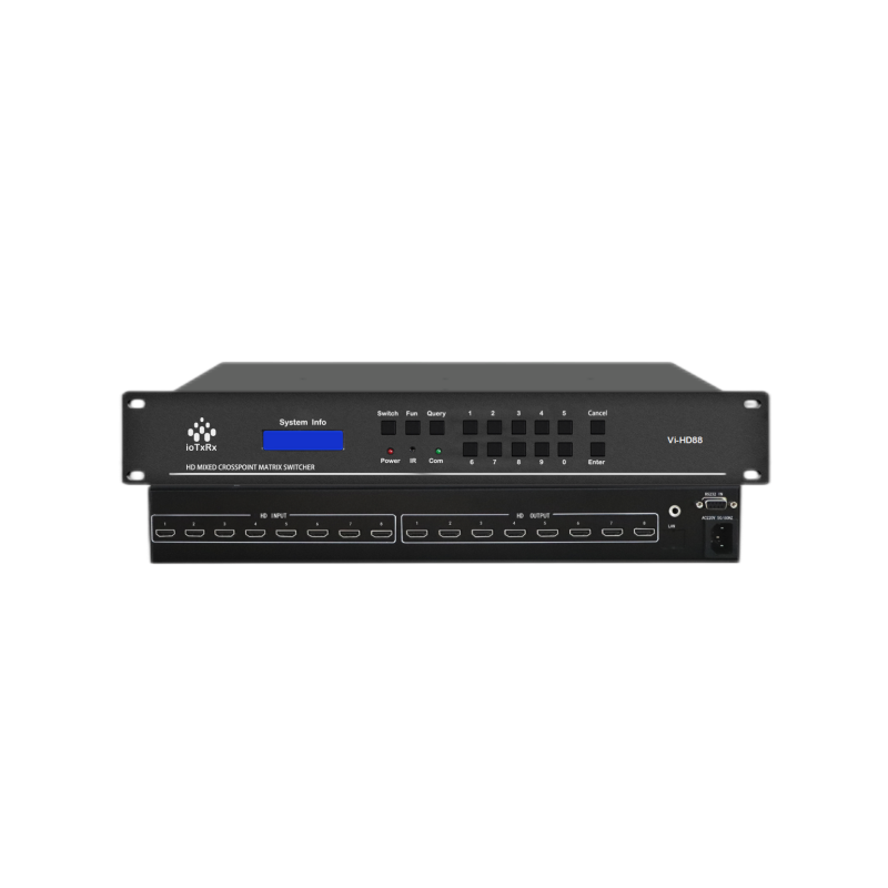 Vi-HD88 一体化HDMI矩阵（8进8出）
